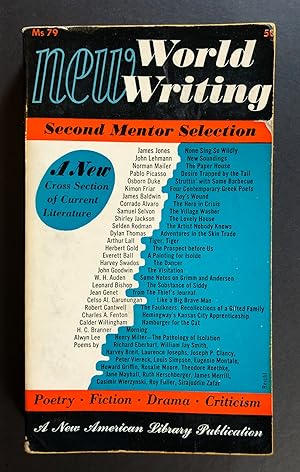 Seller image for New World Writing 2 : Second Mentor Selection (1952) - includes Roy's Wound (advance excerpt from Go Tell It on the Mountain) by James Baldwin for sale by Philip Smith, Bookseller