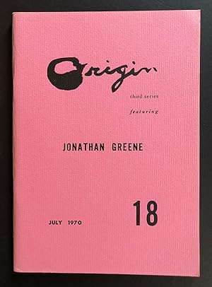 Seller image for Origin 18 (Third Series) (July 1970) - featuring Jonathan Greene for sale by Philip Smith, Bookseller