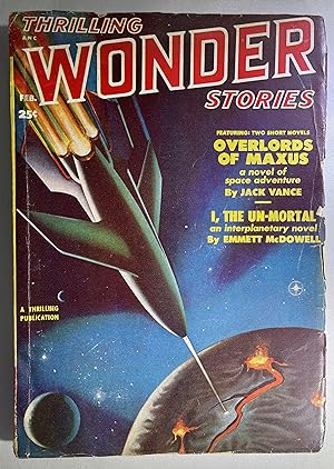 Imagen del vendedor de Thrilling Wonder Stories, February 1951 a la venta por Space Age Books LLC