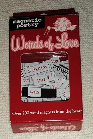 Immagine del venditore per Words of Love: Magnetic Poetry venduto da The Librarian's Books