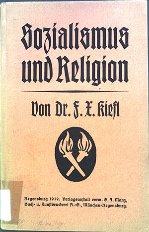 Bild des Verkufers fr Sozialismus und Religion. zum Verkauf von books4less (Versandantiquariat Petra Gros GmbH & Co. KG)