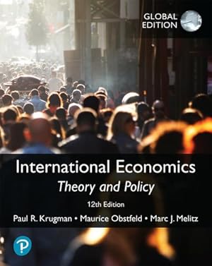 Image du vendeur pour International Economics: Theory and Policy, Global Edition mis en vente par AHA-BUCH GmbH