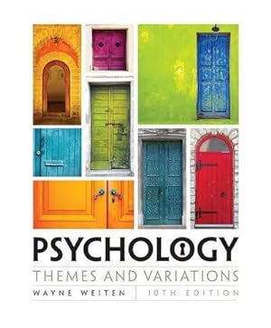 Bild des Verkufers fr Psychology: Themes and Variations zum Verkauf von AHA-BUCH GmbH