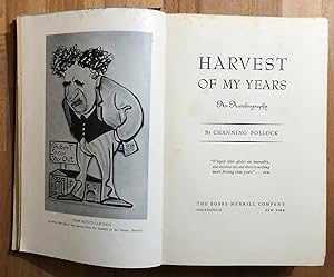 Bild des Verkufers fr Harvest of my Years : An Autobiography. zum Verkauf von Antiquariat Peda