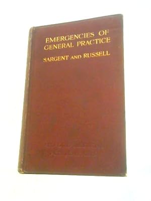 Image du vendeur pour Emergencies of General Practice mis en vente par World of Rare Books