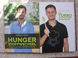 Bild des Verkufers fr 1) Das Turbo-Stoffwechsel-Rezeptbuch + 2) Hungerstoffwechsel. Raus aus der Abnehmfalle zum Verkauf von Versandantiquariat Karsten Buchholz