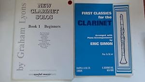 Seller image for Music for the Beginner Clarinetist: New Clarinet Solos Book One & First Classics fior the Clarinet. for sale by Goldstone Rare Books
