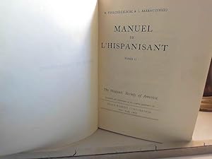 Seller image for Manuel de l'hispanisant tome 2 for sale by JLG_livres anciens et modernes