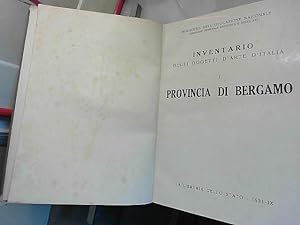 Seller image for Provincia di Pola. Inventario degli Oggetti d'Arte tome 1 for sale by JLG_livres anciens et modernes