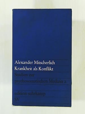 Bild des Verkufers fr Krankheit als Konflikt. Studien zur psychosomatischen Medizin 2 zum Verkauf von Leserstrahl  (Preise inkl. MwSt.)