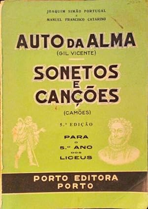 Seller image for AUTO DA ALMA SONETOS E CANES. for sale by Livraria Castro e Silva
