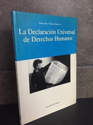 Imagen del vendedor de La declaraci�n universal de Derechos Humanos. a la venta por Lauso Books