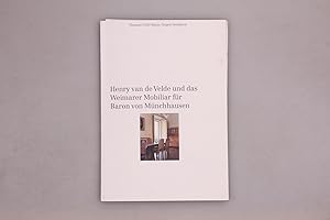 Seller image for HENRY VAN DE VELDE UND DAS WEIMARER MOBILIAR FR BARON VON MNCHHAUSEN. for sale by INFINIBU KG