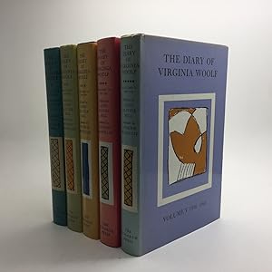 Immagine del venditore per THE DIARY OF VIRGINIA WOOLF; VOLUME I: 1915-1919; VOLUME II: 1920-1924; VOLUME III: 1925-1930; VOLUME IV: 1931-1935; VOLUME V: 1936-1941. [COMPLETE SET] venduto da Any Amount of Books