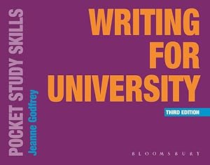 Imagen del vendedor de Writing for University a la venta por GreatBookPrices