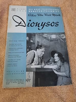 Dionysos - Bühne, Film, Funk, Musik. 4. Juni 1948 Heft 12.