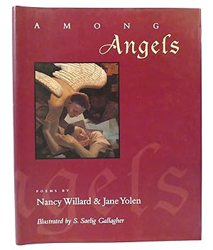 Seller image for AMONG ANGELS Poems for sale by Rare Book Cellar