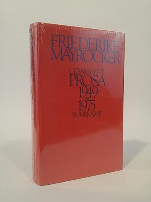 Gesammelte Prosa 1949-1975 [Neubuch]