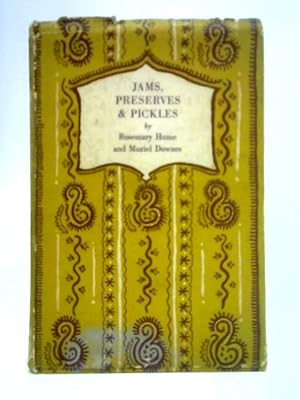 Bild des Verkufers fr Jams, Preserves and Pickles zum Verkauf von World of Rare Books