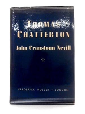 Bild des Verkufers fr Thomas Chatterton zum Verkauf von World of Rare Books