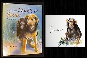 Image du vendeur pour Rickie and Henri (1st Print Signed by Jane Goodall) mis en vente par Bookcharmed Books IOBA