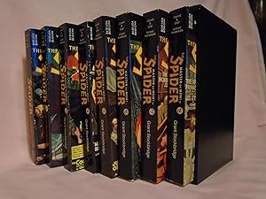 Seller image for THE SPIDER, MASTER OF MEN! [ALL EIGHT VOLUMES, COMPLETE] for sale by Robert Gavora, Fine & Rare Books, ABAA