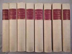 Honore de Balzac Standard-Ausgabe. Werke in 8 Bänden.