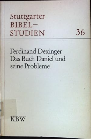 Imagen del vendedor de Das Buch Daniel und seine Probleme. Stuttgarter Bibelstudien, 36 a la venta por books4less (Versandantiquariat Petra Gros GmbH & Co. KG)