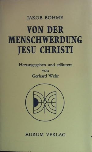 Bild des Verkufers fr Von der Menschwerdung Jesu Christi. zum Verkauf von books4less (Versandantiquariat Petra Gros GmbH & Co. KG)