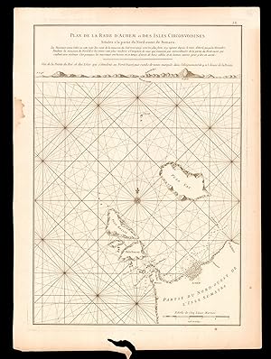 Seller image for Plan de la Rade d'Achem et des Isles Circonvoisines Situees a la partie du Nord-ouest de Sumatra. for sale by Daniel Crouch Rare Books Ltd