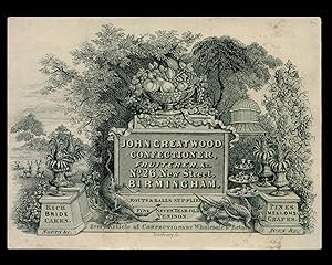 Seller image for John Greatwood, Confectioner, Fruiterer, &c. for sale by Daniel Crouch Rare Books Ltd