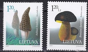 Pilze / Briefmarken Litauen Nr. 649-650**