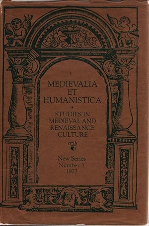 Bild des Verkufers fr Medievalia et Humanistica, No.3. zum Verkauf von Fundus-Online GbR Borkert Schwarz Zerfa