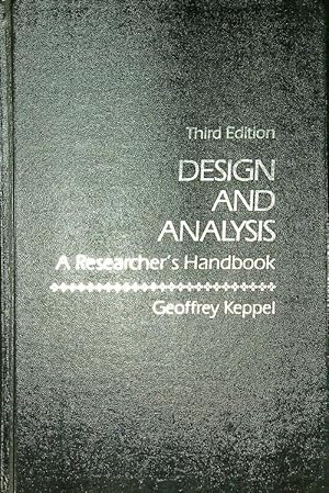 Imagen del vendedor de Design and analysis a la venta por Librodifaccia