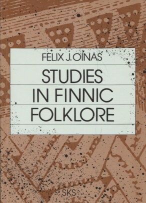 Imagen del vendedor de Studies in Finnic Folklore : Homage to the Kalevala a la venta por Moraine Books