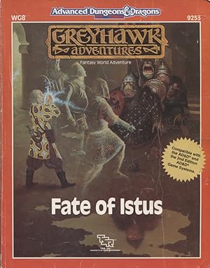 Imagen del vendedor de Fate of Istus - Advanced Dungeons & Dragons 2nd Ed Greyhawk Adventure a la venta por Moraine Books