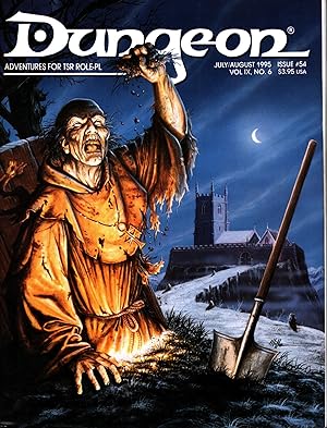 Dungeon Magazine : Adventures for TSR Role-Playing Games : July/August 1995 : Issue #54 : Vol IX,...
