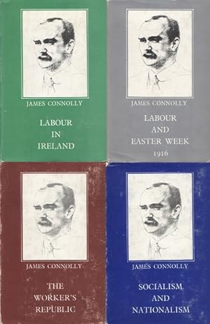 Lot of 4 books by James Connolly - Labour and Easter Week 1916 - Labour in Ireland - Socialism an...