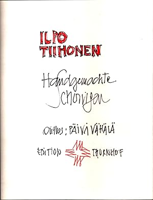 Bild des Verk�ufers f�r Handgemachte Schwingen : Gedichte - signed zum Verkauf von Moraine Books