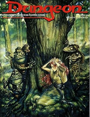 Dungeon Magazine : Adventures for TSR Role-Playing Games : Issue #63 : Volume XI, No. 3