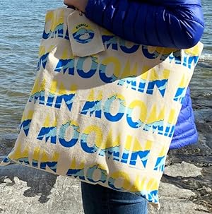 Moomin Canvas Tote Bag (#OURSEA Limited Edition)