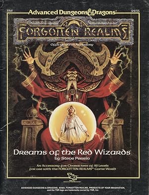 Immagine del venditore per Dreams of Red Wizards - Advanced Dungeons and Dragons Forgotten Realms Accessory venduto da Moraine Books