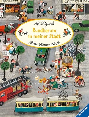 Bild des Verkufers fr Mein Wimmelbuch. Rundherum in meiner Stadt. zum Verkauf von artbook-service