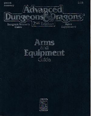 Arms and Equipment Guide : Advanced Dungeons & Dragons 2nd Edition : Dungeon Master's Guide : Rul...