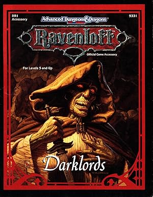 Image du vendeur pour Darklords : Ravenloft : Advanced Dungeons & Dragons 2nd Edition - Module RR1 mis en vente par Moraine Books