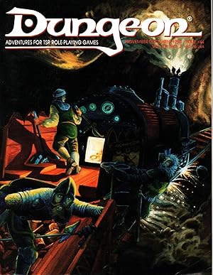 Dungeon Magazine : Adventures for TSR Role-Playing Games : November/December 1993 : Issue #44 : V...
