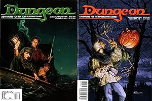 Dungeon Magazine 1998 : Adventures for TSR Role-Playing Games - Full volume, all six issues #66, ...