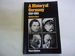 Seller image for A history of Germany, 1815-1985 for sale by Carmarthenshire Rare Books