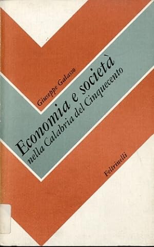 Seller image for Economia e societa' nella Calabria del Cinquecento. for sale by LIBET - Libreria del Riacquisto
