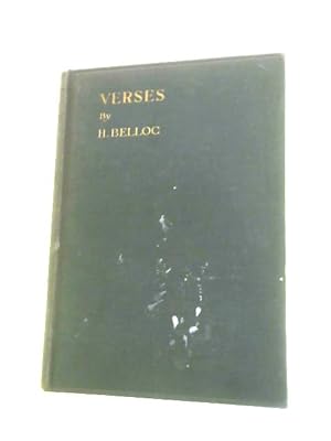 Bild des Verkufers fr Verses zum Verkauf von World of Rare Books